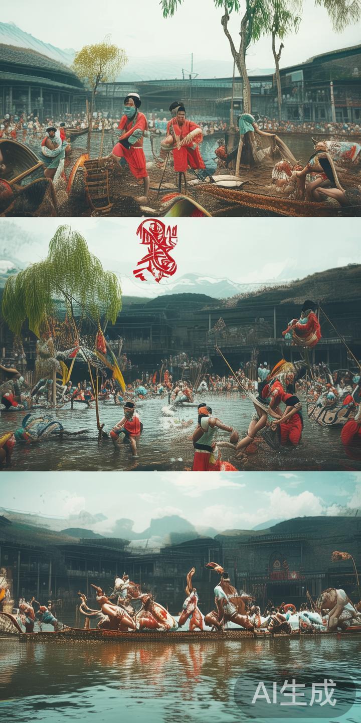 以某知名体育品牌与江南地区一场特色民俗运动会合作为