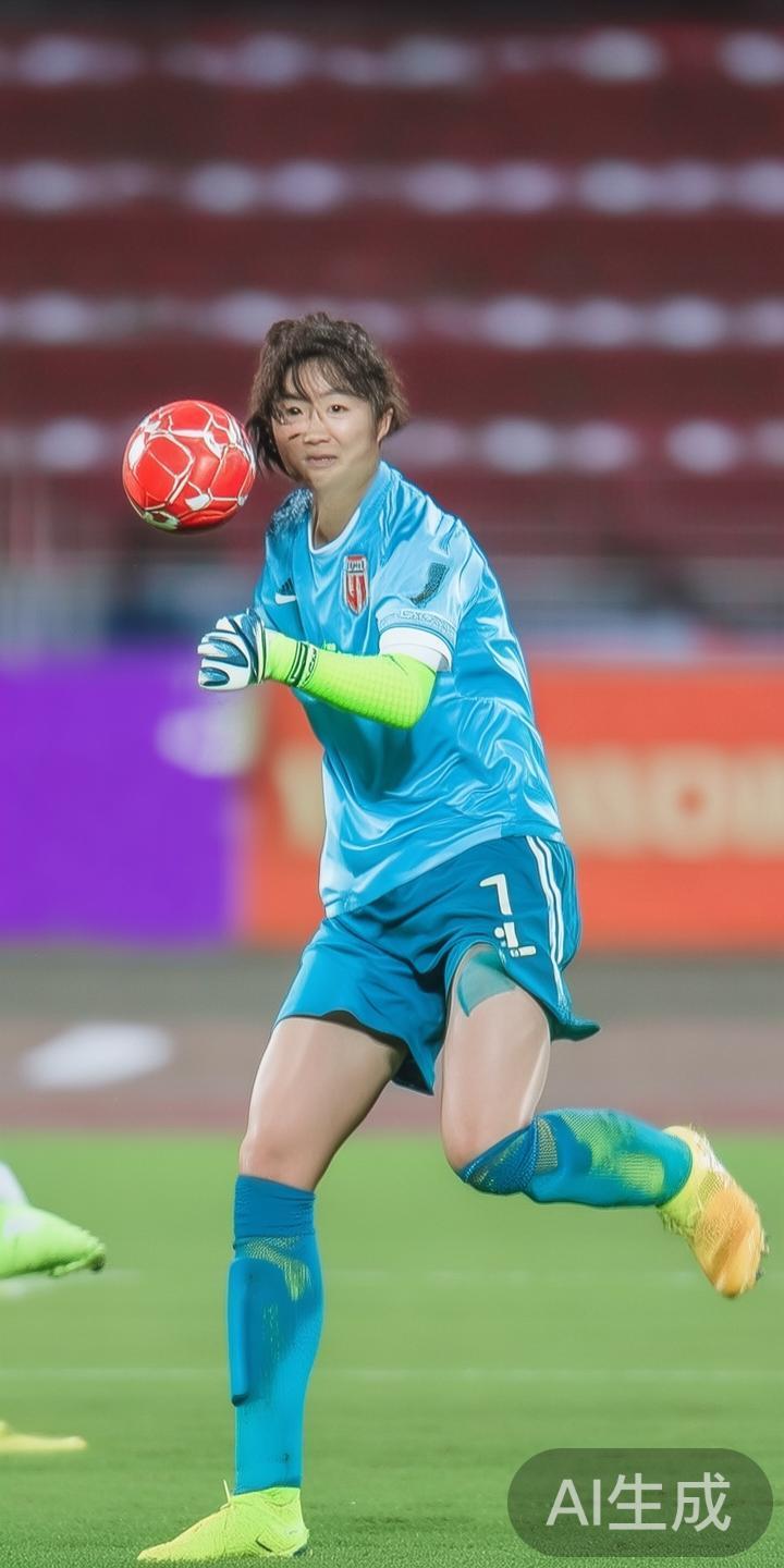 在江南体育的足球比赛中，_王芳_凭借其敏捷的反应和