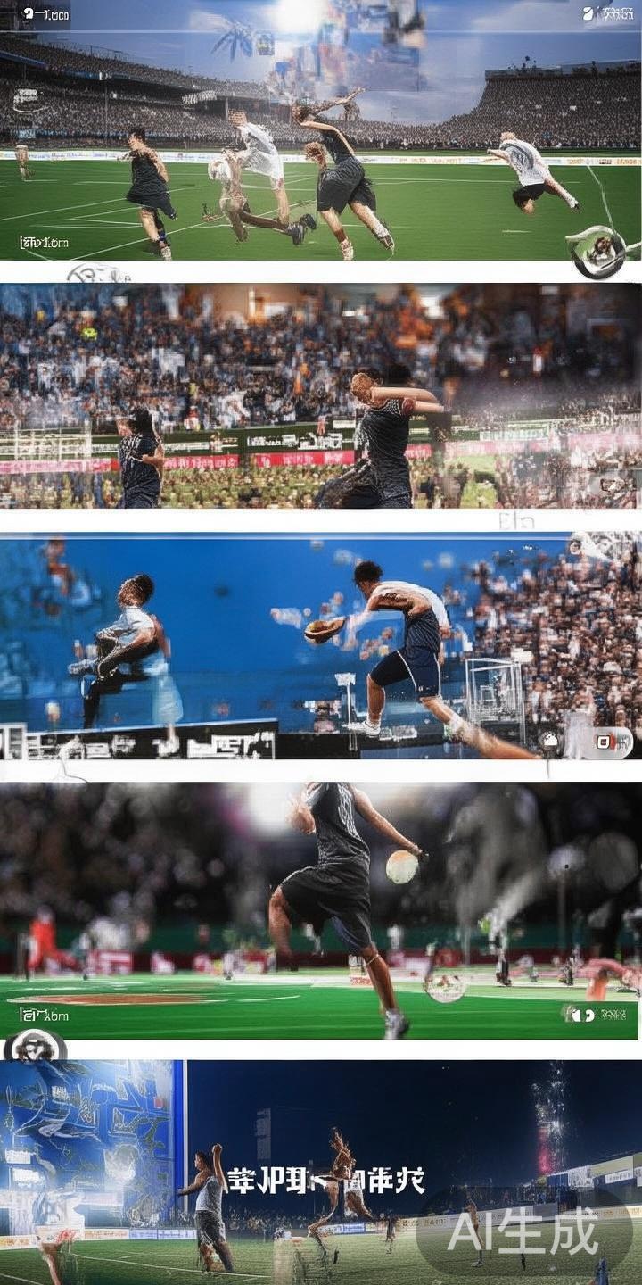除了正式赛事外，瞬间精彩的运动表现同样是抖音用户争